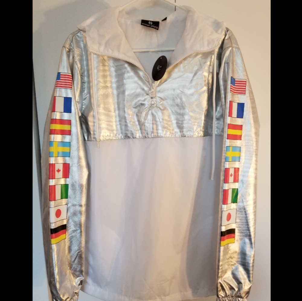 Hyper Space NASA Retro Windbreaker